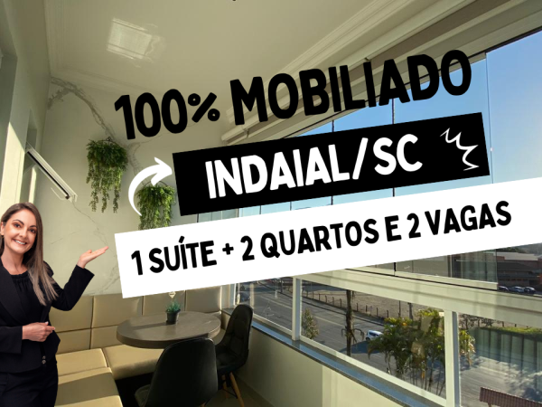 Apartamento Mobiliado – Bairro Tapajós – Indaial/SC