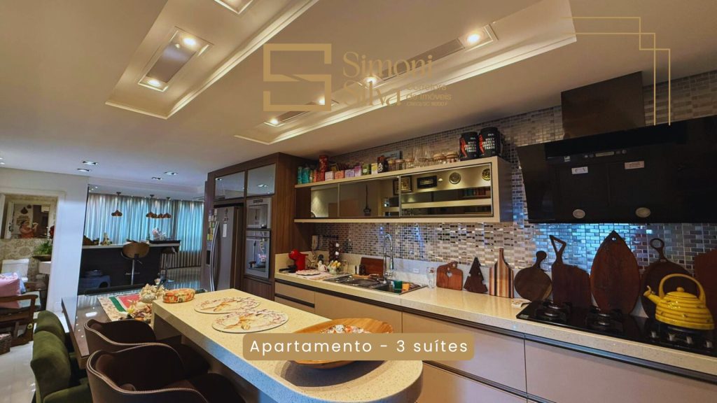 Apartamento Mobiliado – 3 suítes – Indaial/SC