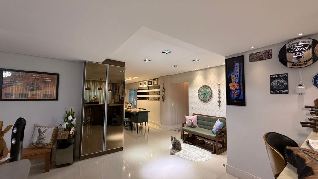 Apartamento Mobiliado – 3 suítes – Indaial/SC