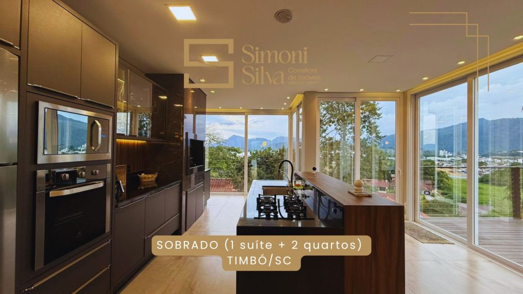 Sobrado Charmoso – Bairro Quintino – Timbó/SC