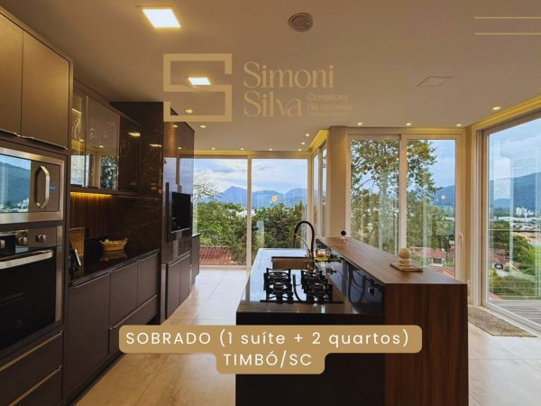 Sobrado Charmoso – Bairro Quintino – Timbó/SC