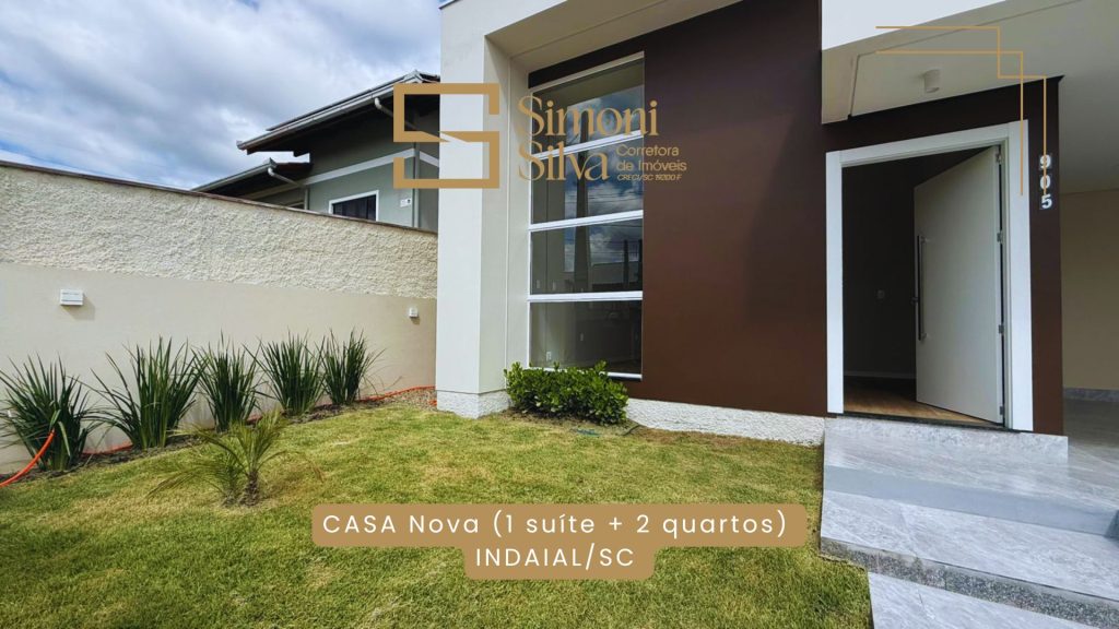 Casa Nova – Bairro Estrada das Areias – Indaial/SC