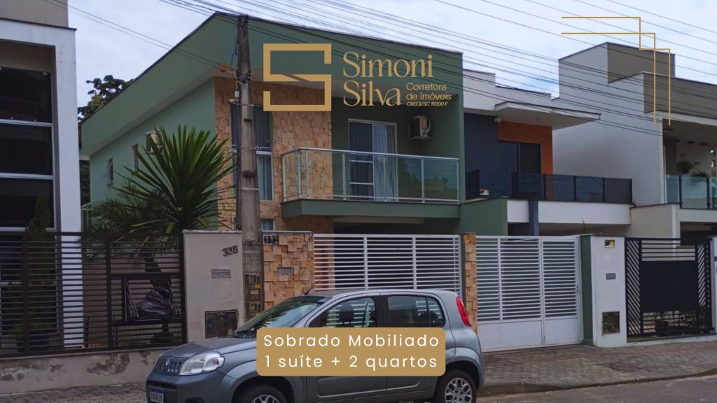 Sobrado Mobiliado – Bairro do Sol – Indaial/SC
